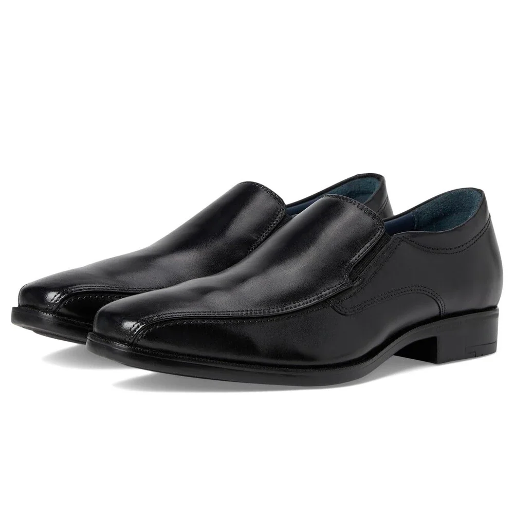 Johnston & Murphy Gibbons 15-8825 Oxford Men's 13 M Black Dress Shoes ZOGG3722